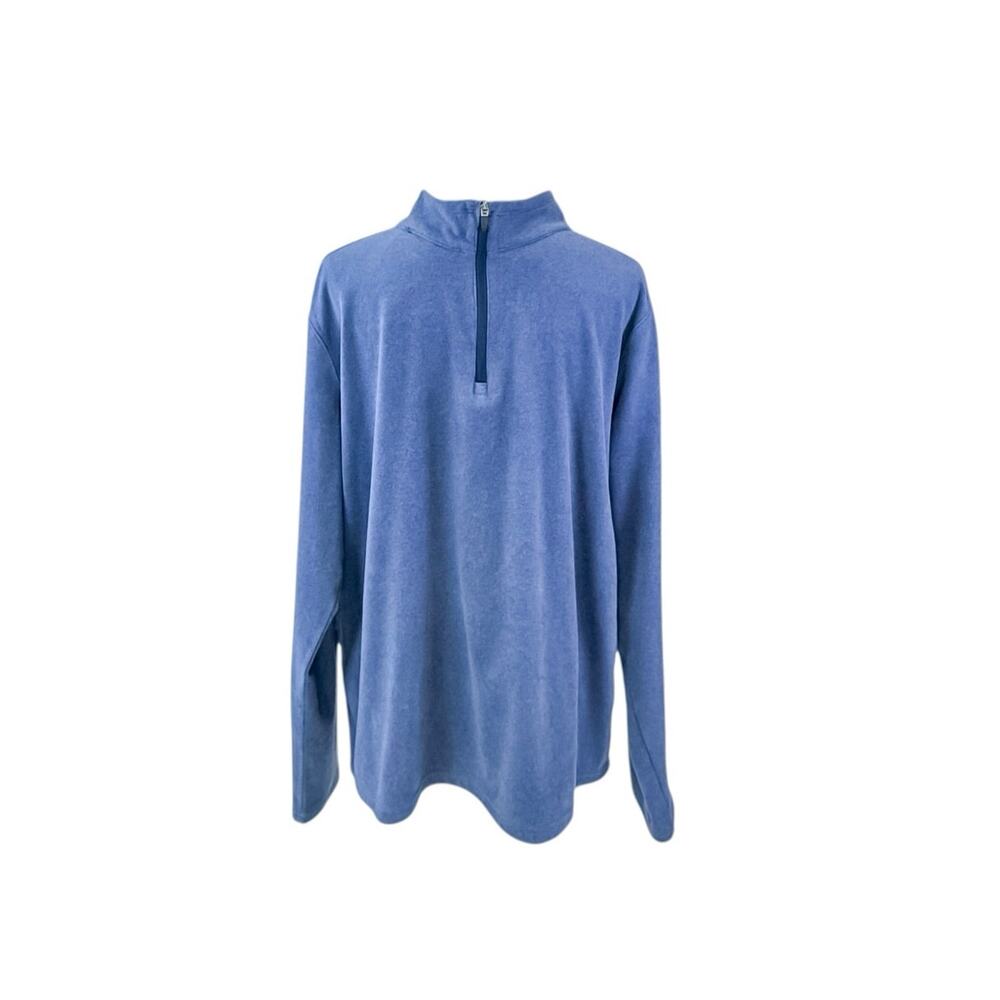 Mondetta Blue Quarter-Zip Pullover - Size Large